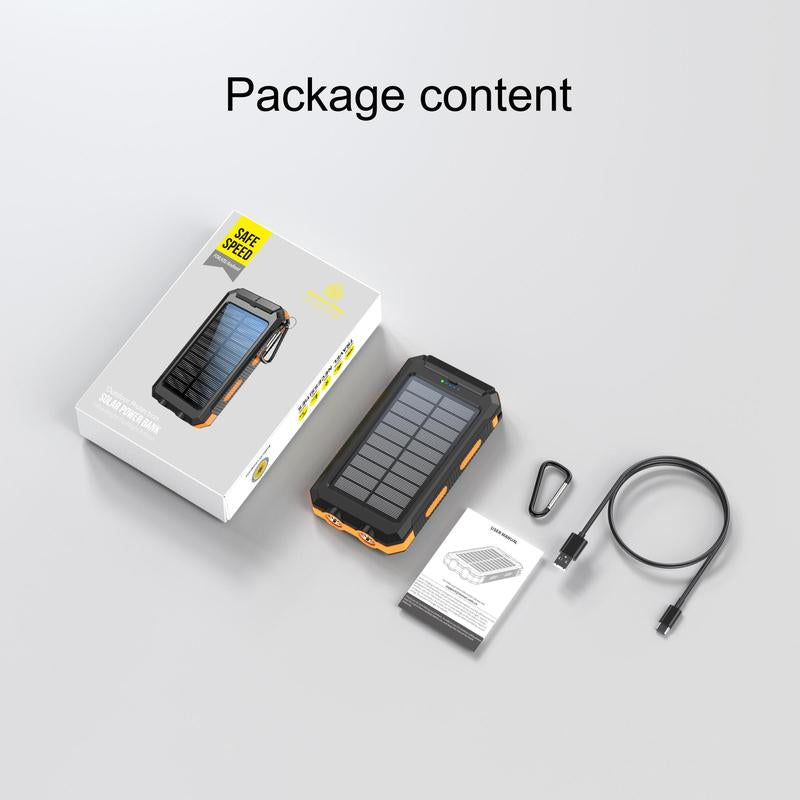 10000mAh Solar Power Bank