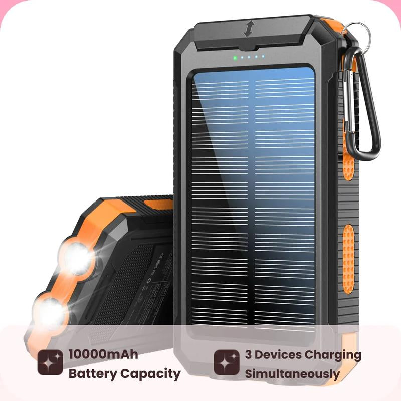 10000mAh Solar Power Bank