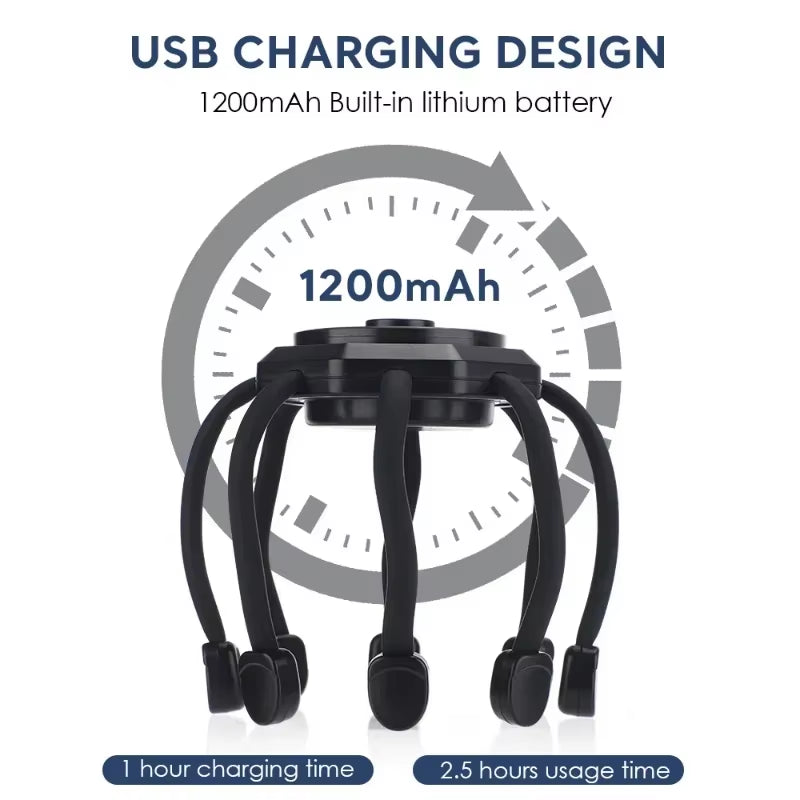 NeuroRelax Octopus Head Massager